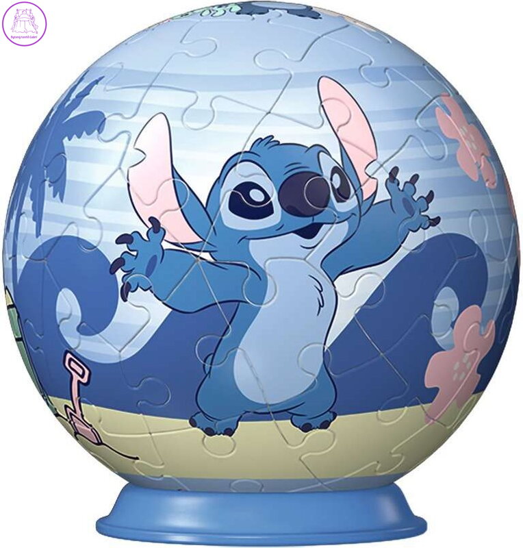 RAVENSBURGER 3D Puzzleball Disney: Stitch - Stitch 54 dílků