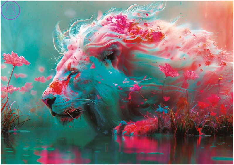 EDUCA Puzzle Král květin 1000 dílků