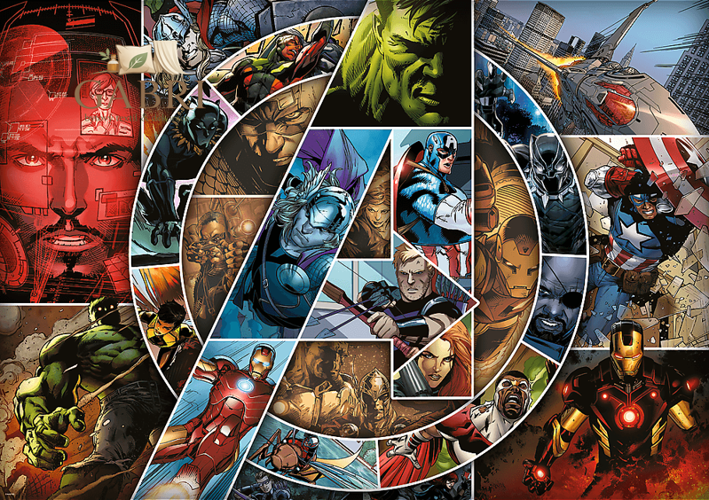 TREFL Puzzle Marvel Avengers: Hrdinové 1000 dílků