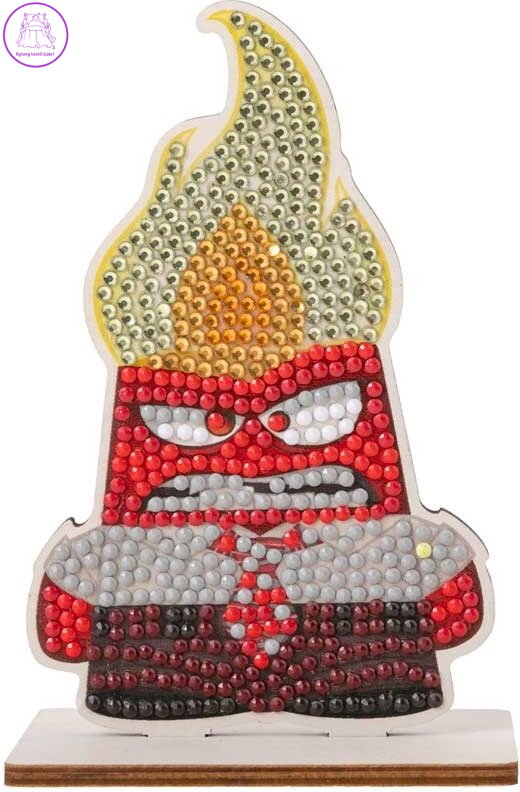 CRYSTAL ART Diamantové malování V hlavě 2: Vztek