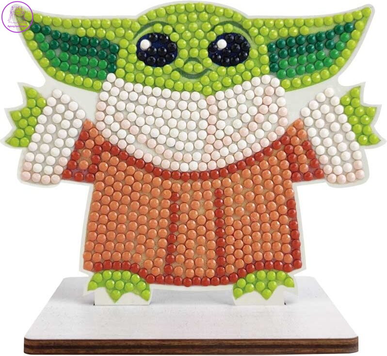 CRYSTAL ART Diamantové malování Star Wars: Grogu