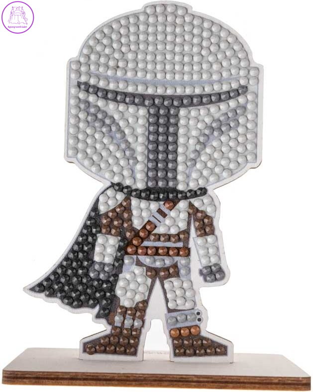 CRYSTAL ART Diamantové malování Star Wars: Mandalorian