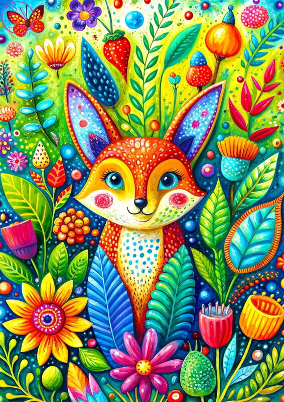 ENJOY Puzzle Zahradní návštěvník 1000 dílků