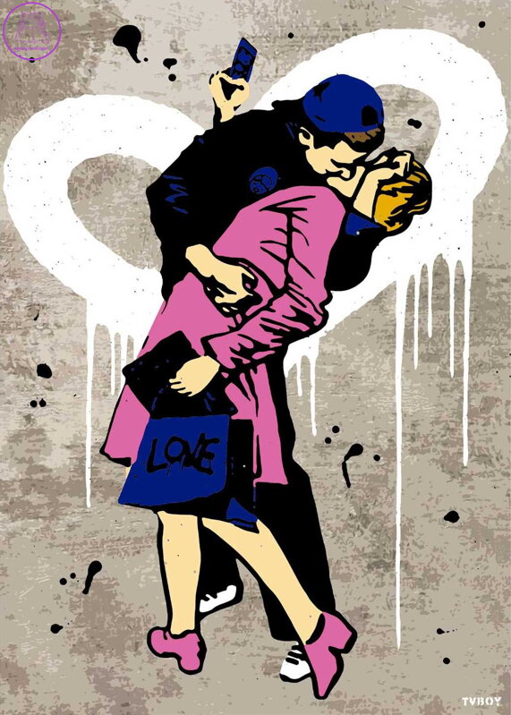 EDUCA Puzzle Líbající se pár 1000 dílků