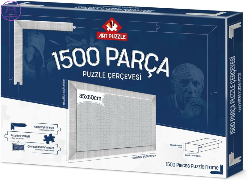 ART PUZZLE Rám na puzzle 85x60cm White (14629)