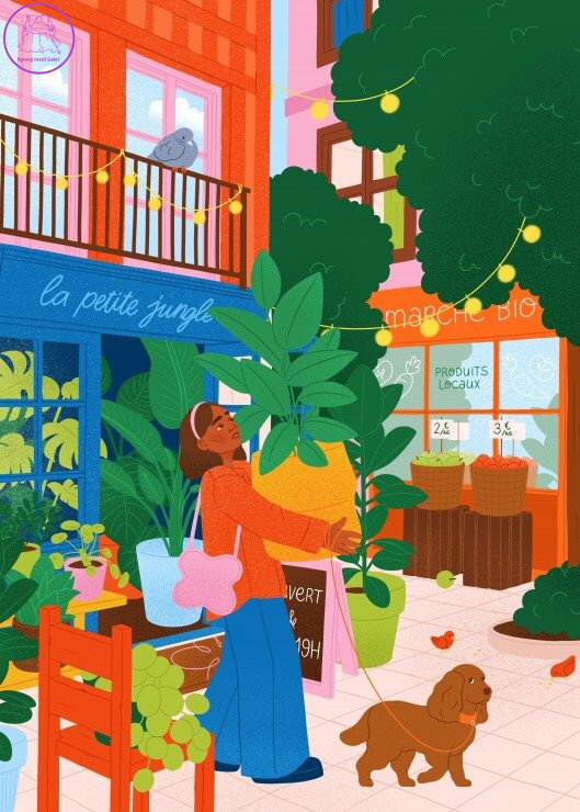 PIECES & PEACE Puzzle Botanická procházka 500 dílků