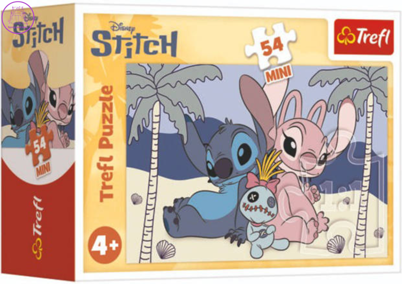 TREFL Puzzle Lilo&Stitch: Na pláži 54 dílků