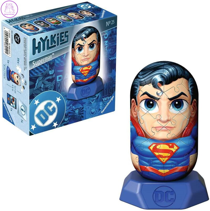 RAVENSBURGER 3D puzzle Hylkies: DC: Superman 54 dílků