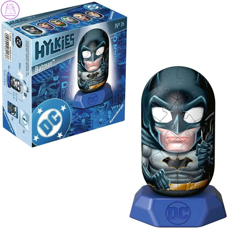 RAVENSBURGER 3D puzzle Hylkies: DC: Batman 54 dílků