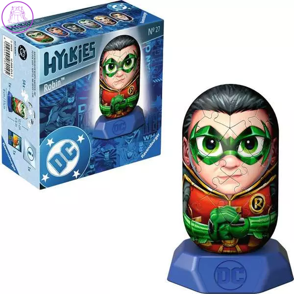 RAVENSBURGER 3D puzzle Hylkies: DC: Robin 54 dílků