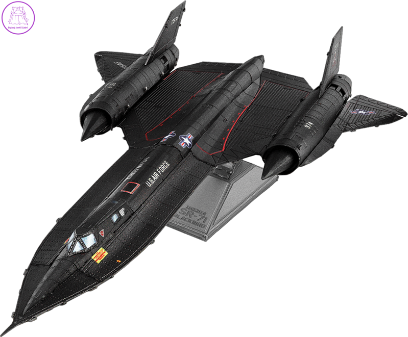 METAL EARTH 3D puzzle Lockheed SR-71 Blackbird