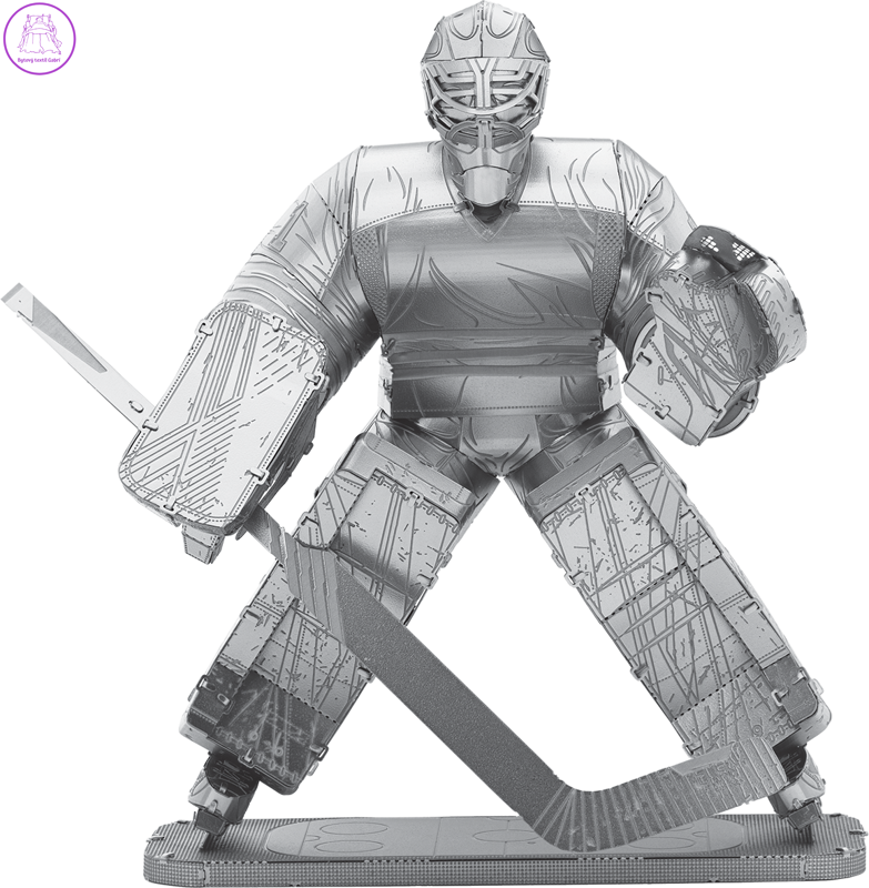 METAL EARTH 3D puzzle Hokejový brankář