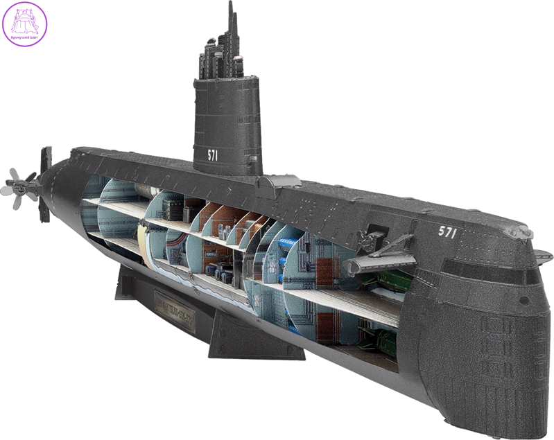 METAL EARTH 3D puzzle Premium Series: USS Nautilus