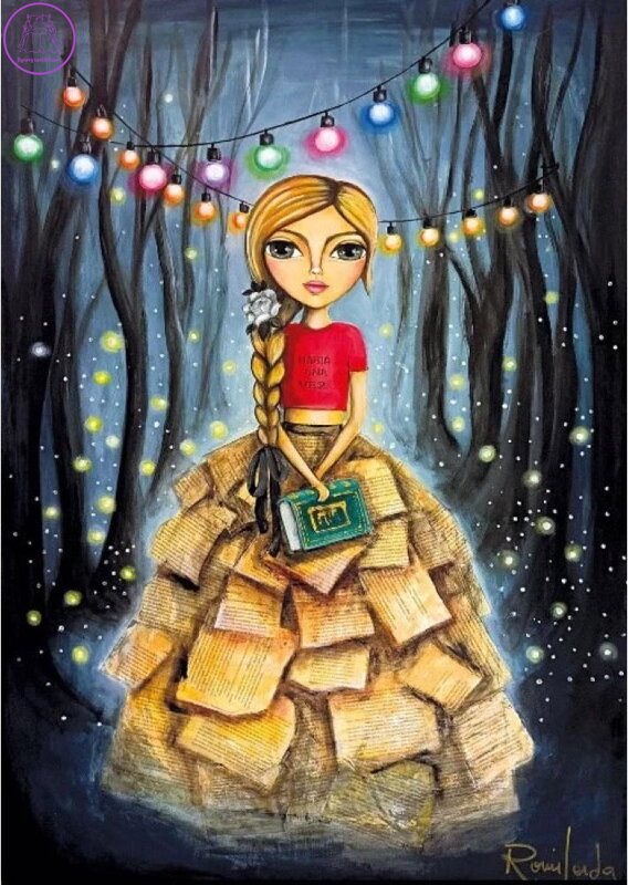 MAGNOLIA Puzzle Knihomolka 1000 dílků