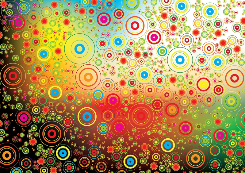 YAZZ Puzzle Abstraktní květy 1000 dílků