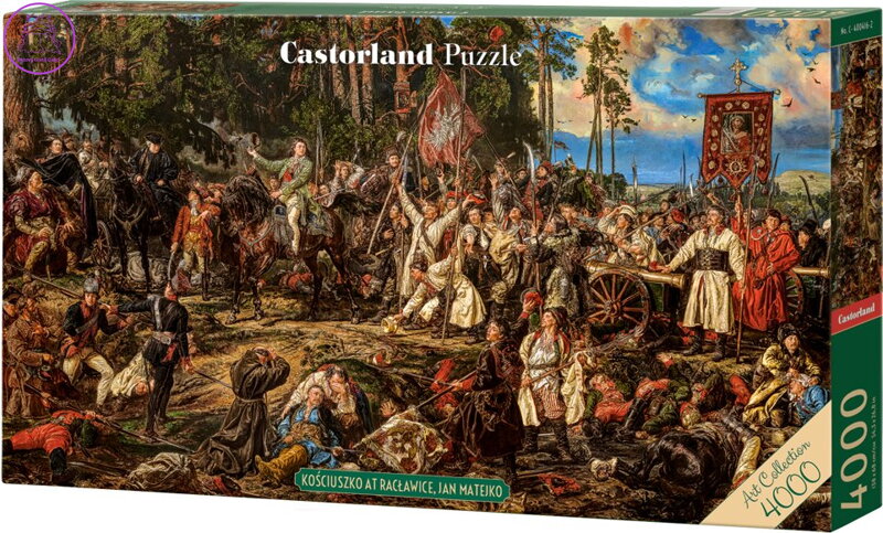CASTORLAND Puzzle Art Collection: Kościuszkovo povstání 4000 dílků