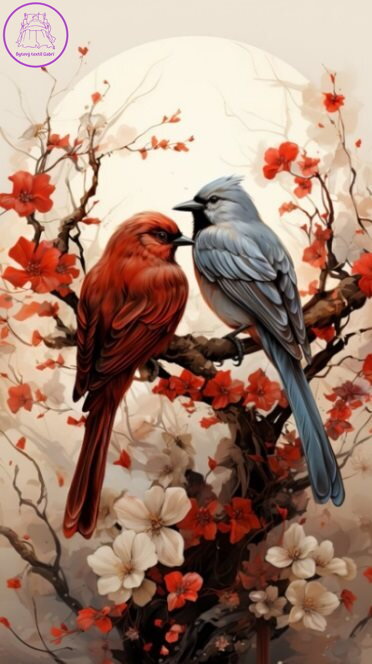 NORIMPEX Diamantové malování Pár 30x40cm