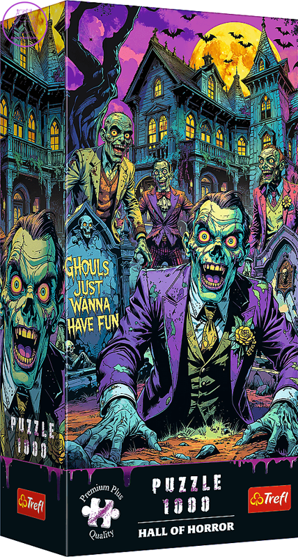 TREFL Puzzle Premium Plus Hall of Horror: Zombie 1000 dílků