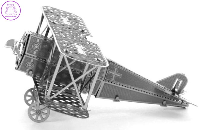 METAL EARTH 3D puzzle Dvouplošník Fokker D-VII