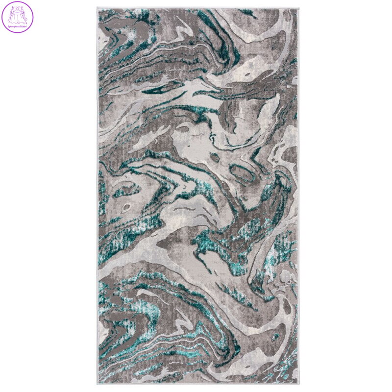 Kusový koberec Eris Marbled Emerald