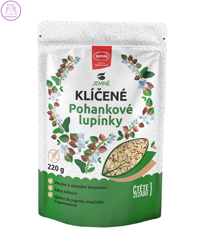 Lupínky pohankové klíčené 220g Semix bez lepku 737