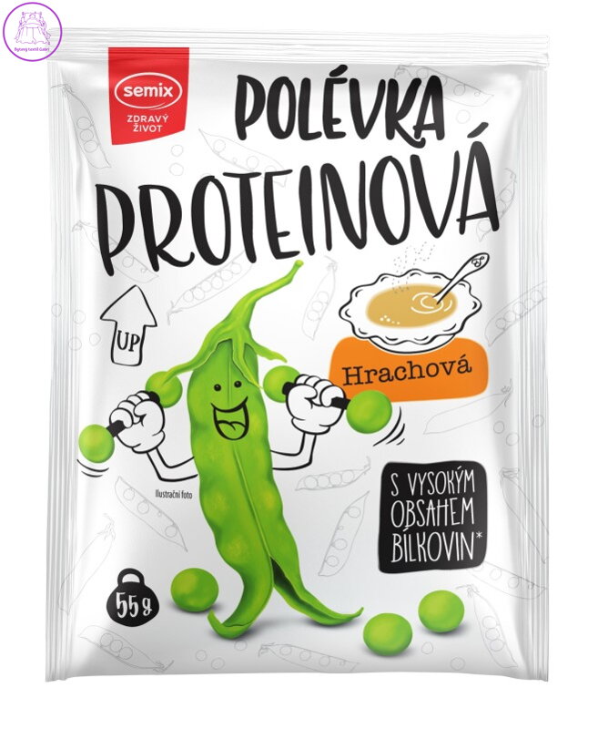 Polévka proteinová hrachová 55g Semix 1081