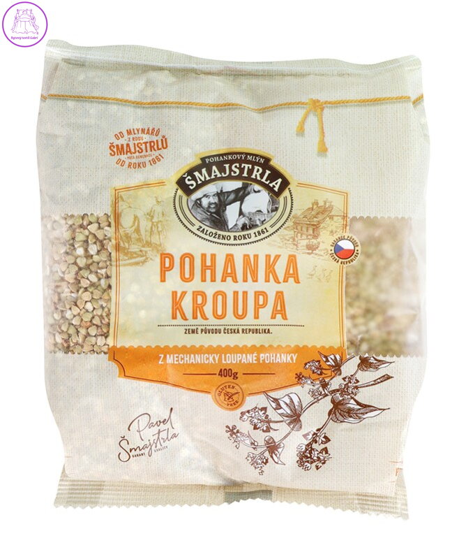 Pohanka kroupa 400g Šmajstrla bez lepku 2839