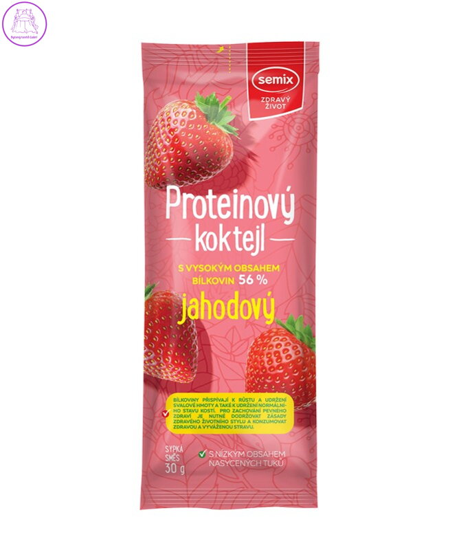 Proteinový koktejl JAHODA 30g Semix 2521
