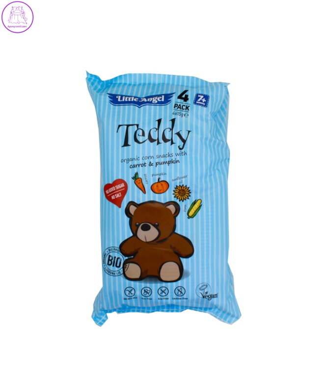 Teddy mrkev, dýně BIO 4x15g McLLOYDS bez lepku 408