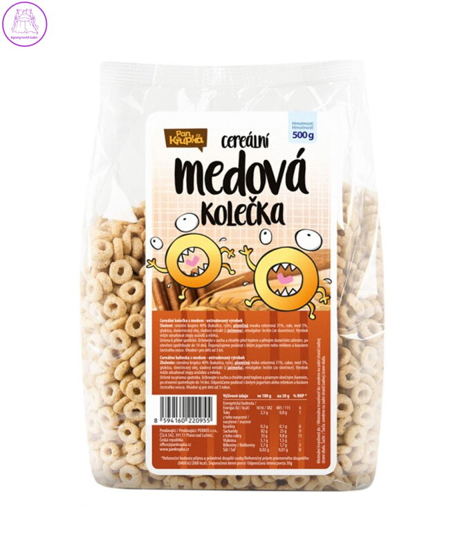 Medová kolečka 500g REJ 1079