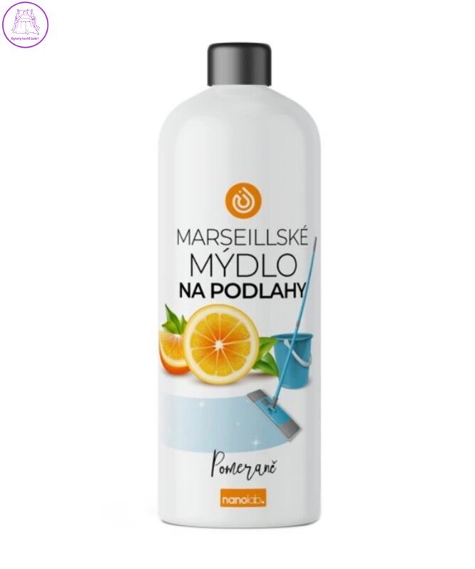 Marseillské mýdlo čistič na podlahy pomeranč 1l Nanolab 5817