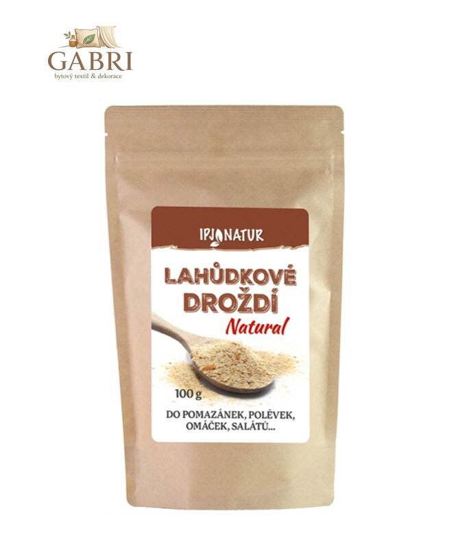 Lahůdkové droždí natural  100g Ipj natur bez lepku 5844