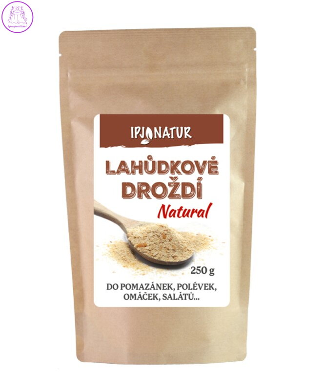 Lahůdkové droždí natural  250g IPJ NATUR bez lepku 6067