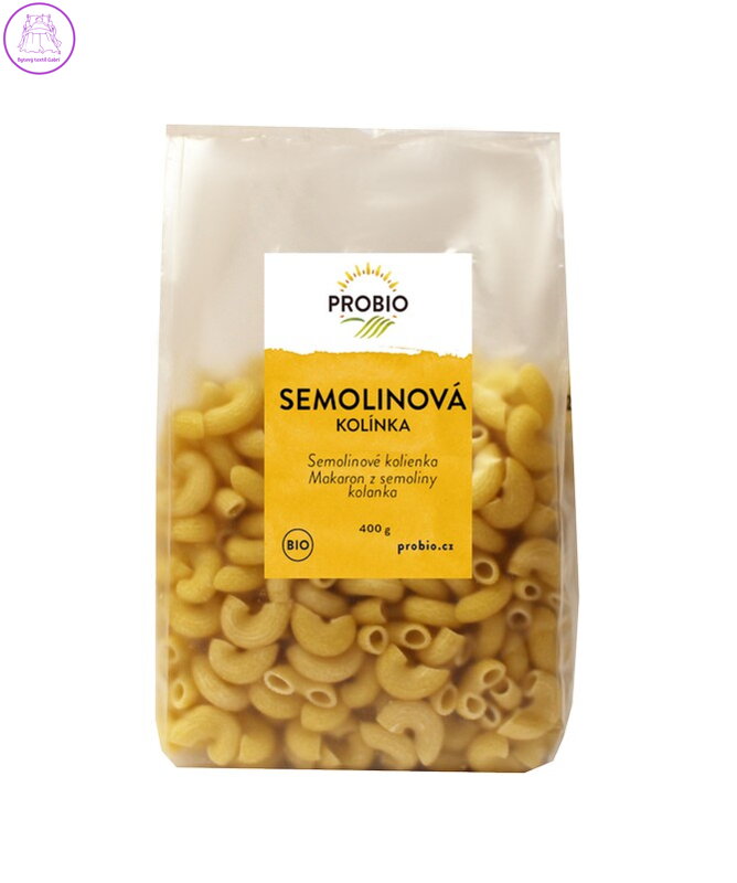 Těstoviny semolinová kolínka BIO 400g Probio 1485