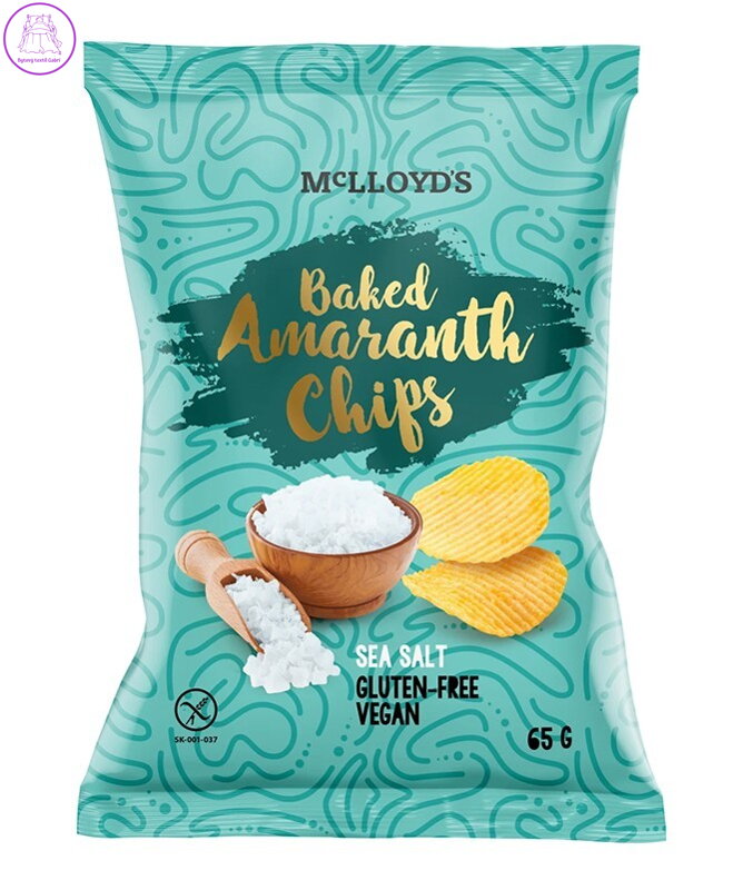 Amarantové lupínky mořská sůl 65g McLLOYDS bez lepku 2698