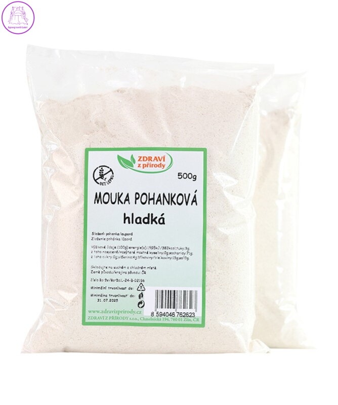 Mouka pohanková hladká 500g ZP bez lepku 2972
