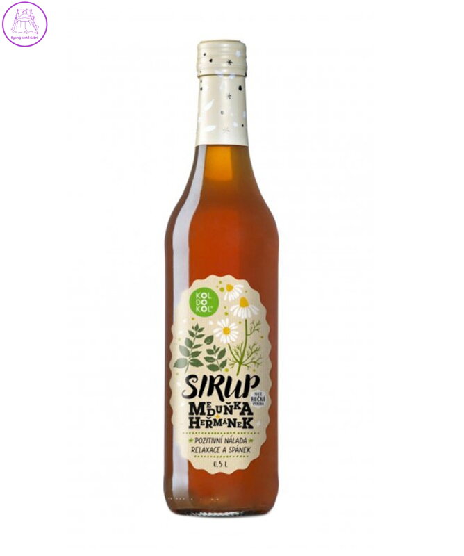 Sirup meduňka heřmánek 500ml Koldokol 514