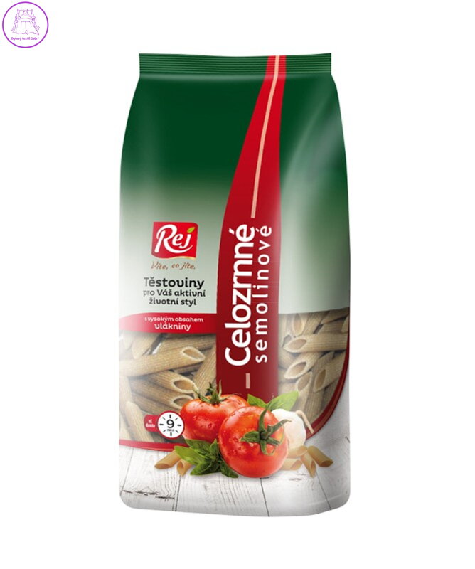 Těstoviny semolinové penne cel. 400g REJ 2734