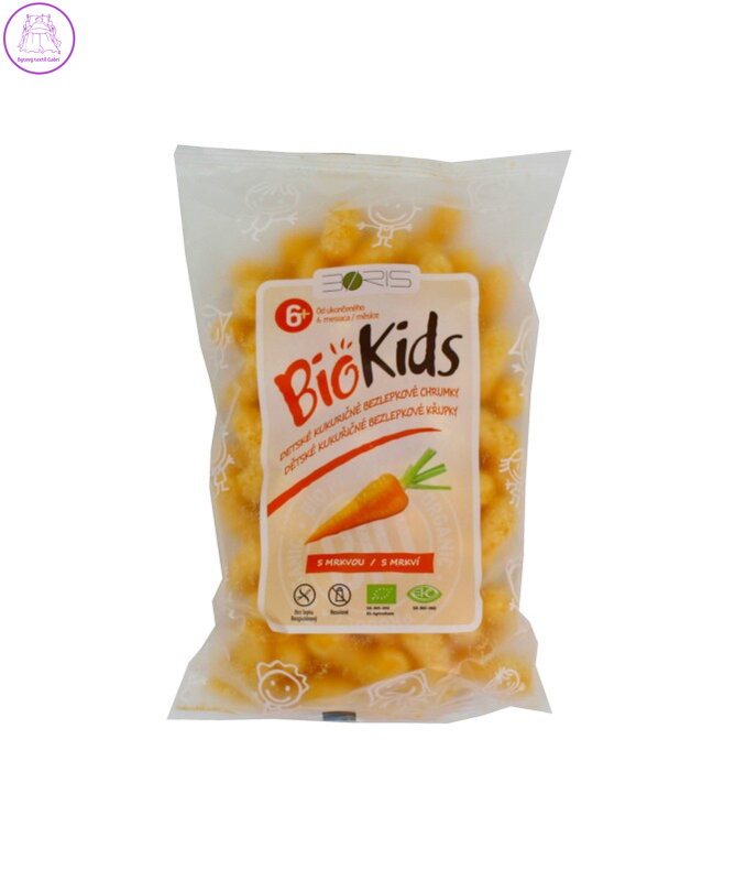 Bio kids křupky mrkev 55g McLLOYDS bez lepku 395