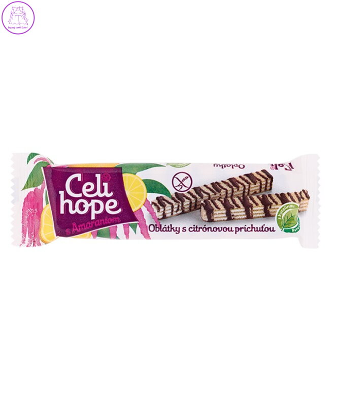 Celi hope oplatka citronová 25g bez lepku  3223
