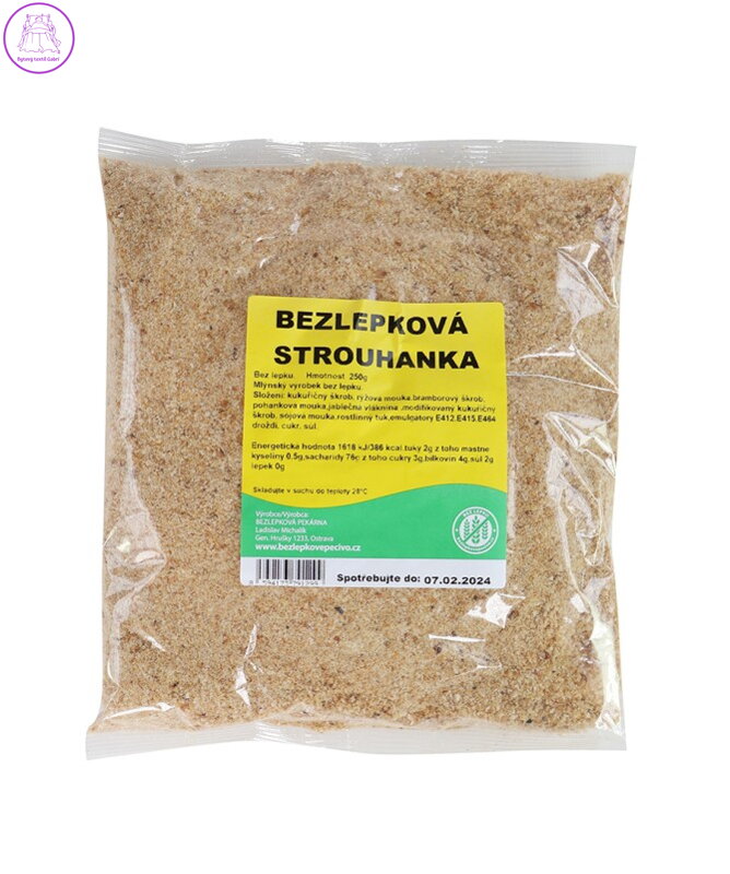 Strouhanka z pečiva 250g Michalík bez lepku 3196