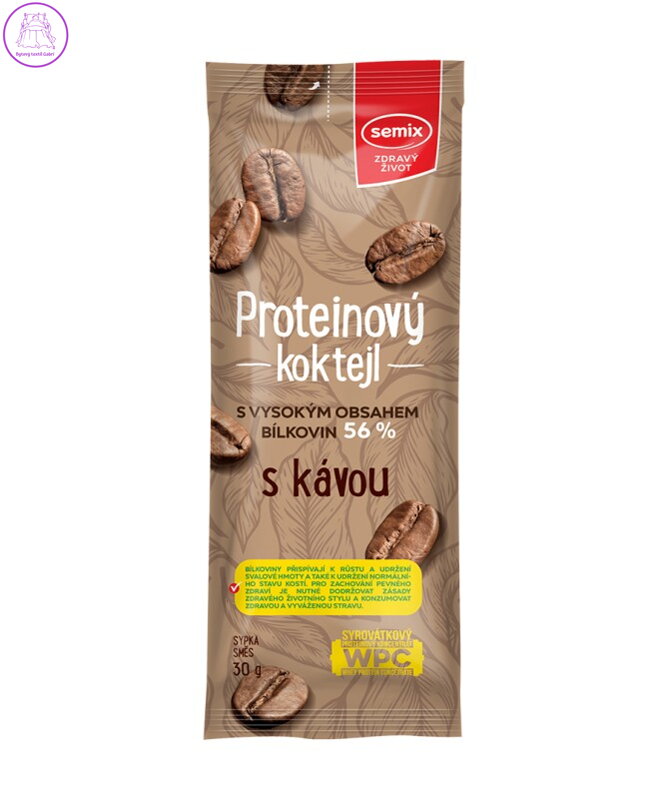 Proteinový koktejl KÁVA 30g Semix 2522