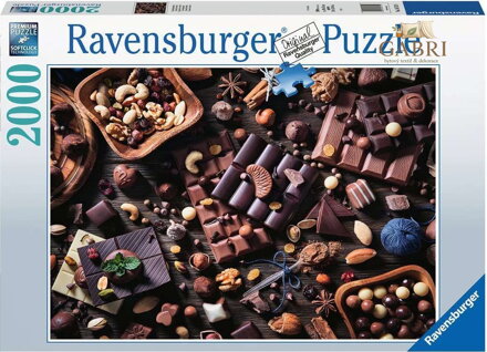 RAVENSBURGER Puzzle Čokoládový ráj 2000 dílků