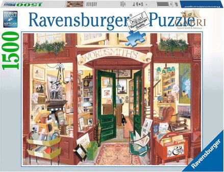 RAVENSBURGER Puzzle Knihkupectví 1500 dílků