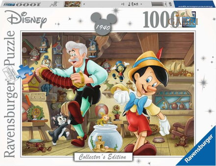 RAVENSBURGER Puzzle Disney: Pinocchio 1000 dílků