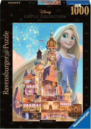 RAVENSBURGER Puzzle Disney Castle Collection: Locika 1000 dílků