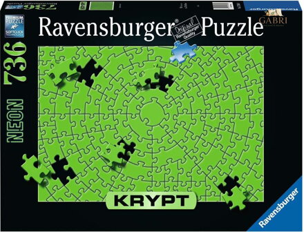 RAVENSBURGER Puzzle Krypt Neon Green 736 dílků