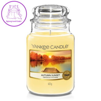 Svíčka Yankee Candle - AUTUMN SUNSET, velká