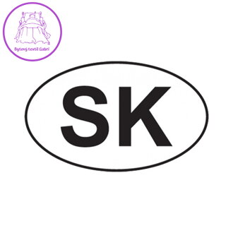 Samolepka značka SK, 175x120 mm