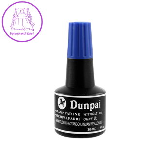 Razítková barva 30 ml - modrá